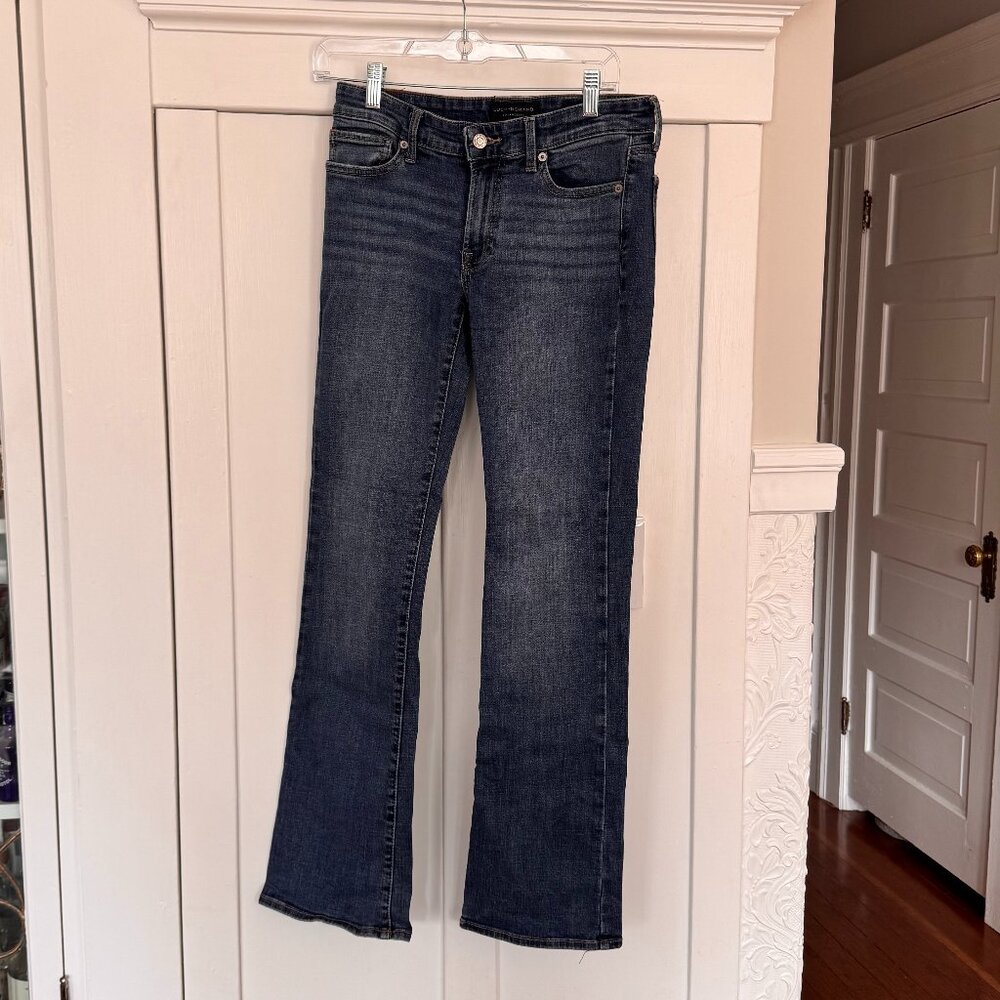 Lucky Sweet Mid-Rise Boot-Cut Jeans (size 4/27)
